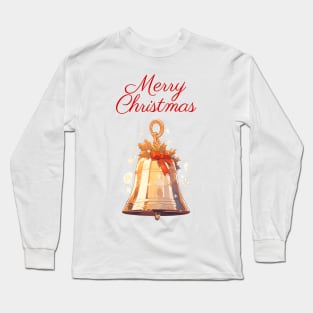 Merry Christmas festive bell Long Sleeve T-Shirt